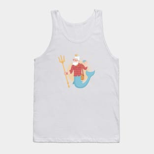 Hipster Poseidon Tank Top